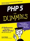 PHP 5 For Dummies@